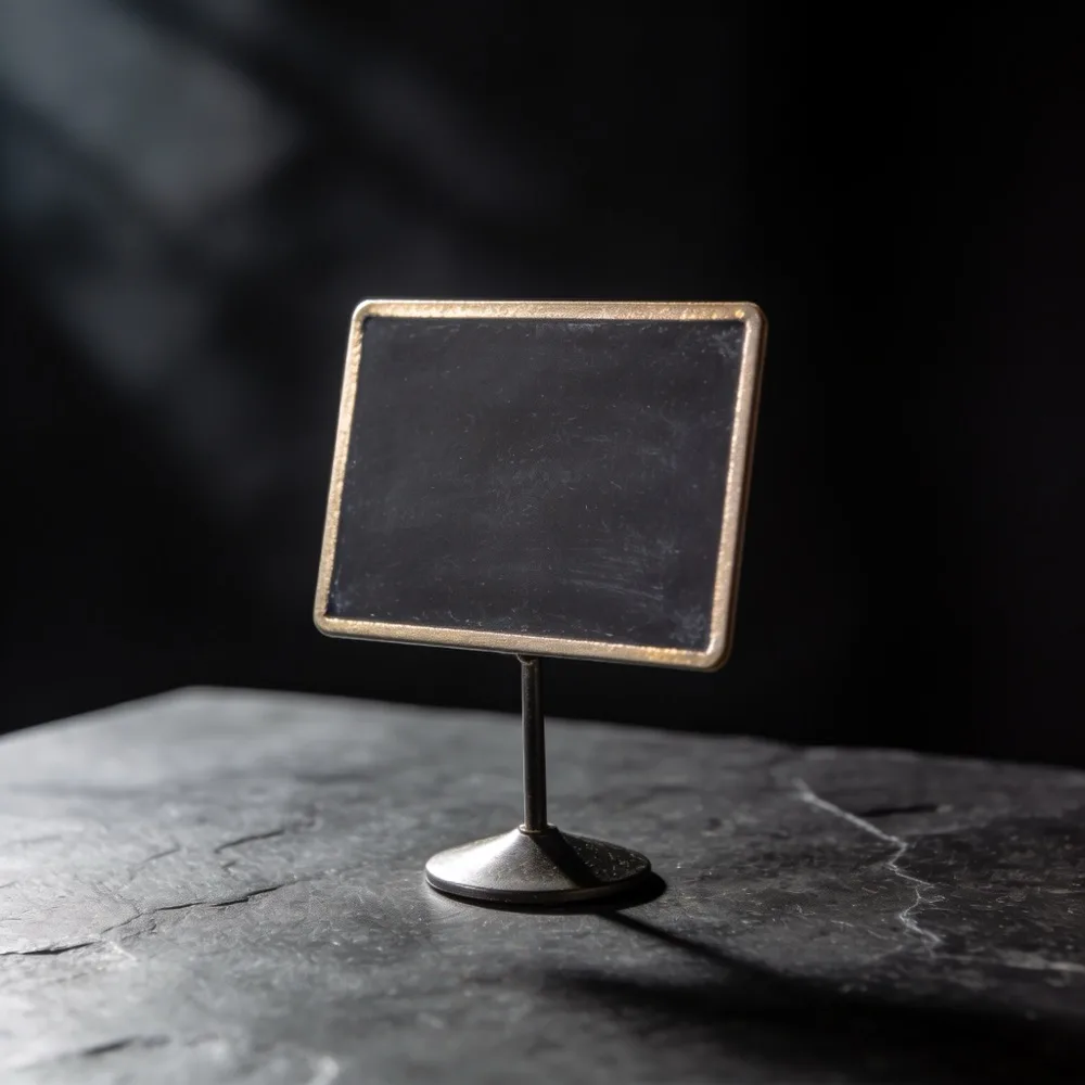 Chalkboard menu sign