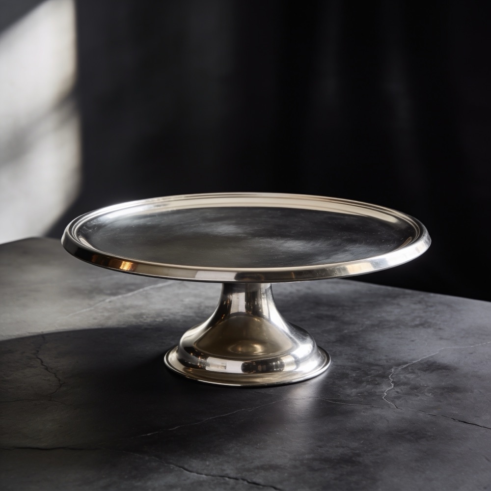 Footed cake stand