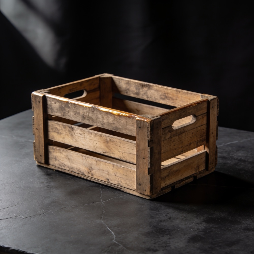 Wooden crate