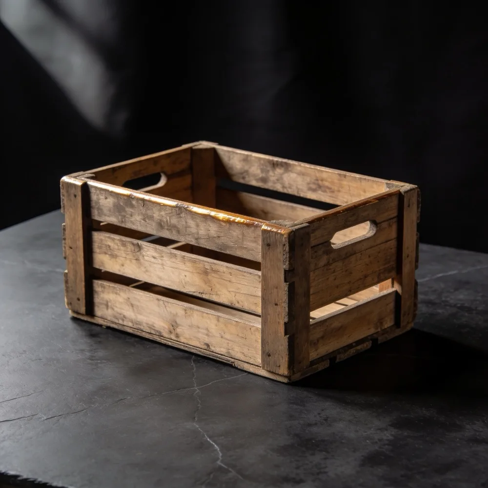 Wooden crate