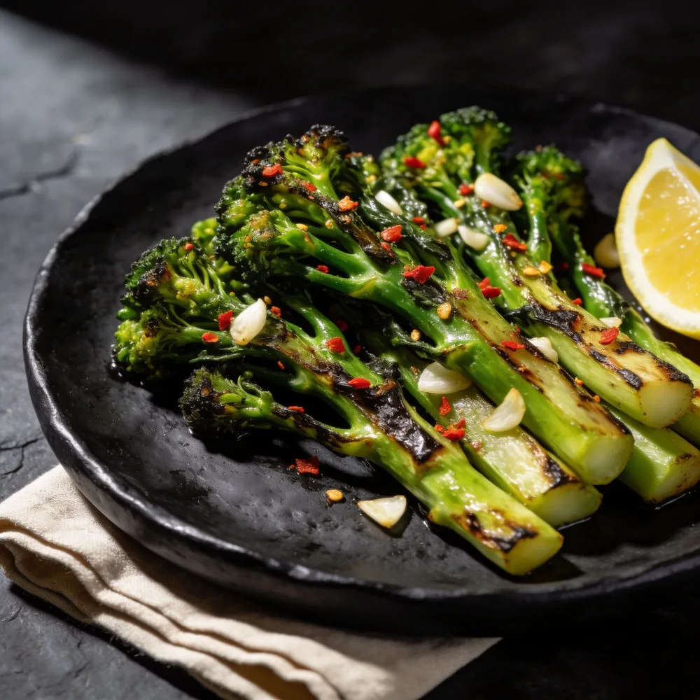 Charred Broccolini