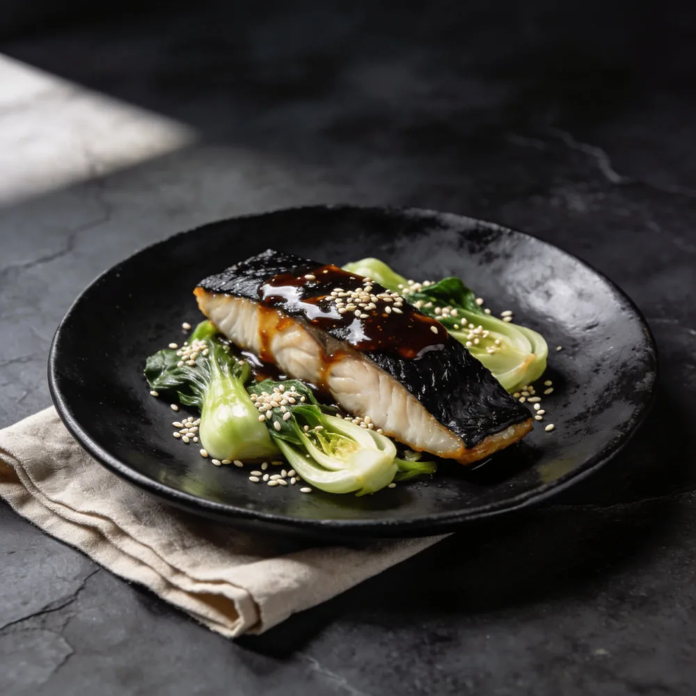 Miso-Glazed Cod