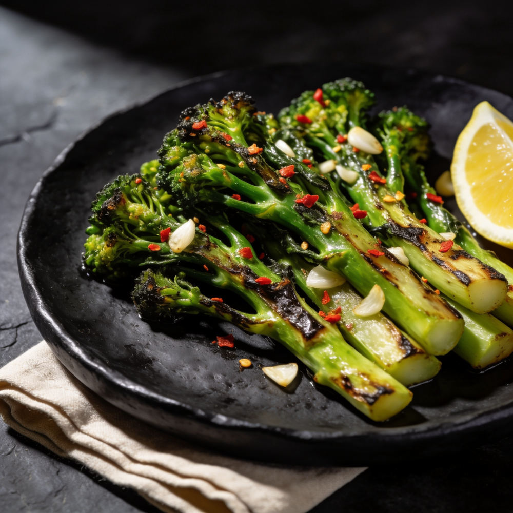 Charred Broccolini