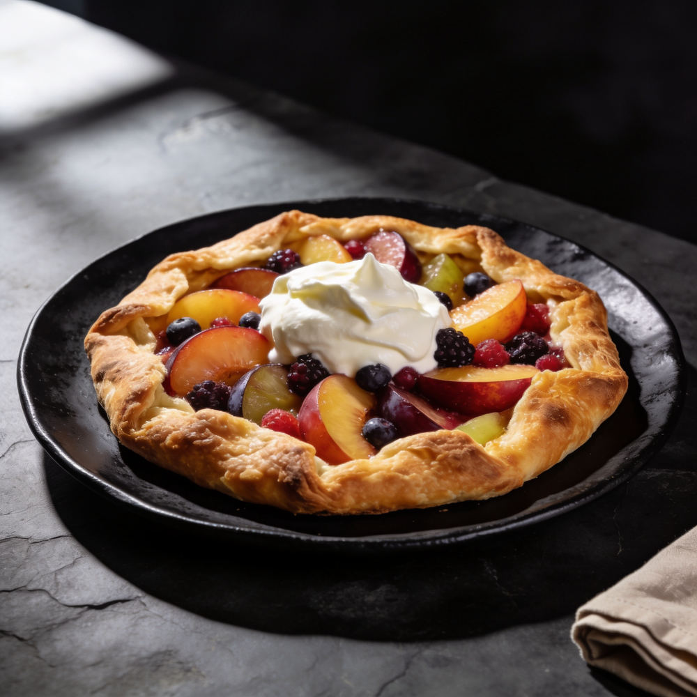 Seasonal Fruit Galette